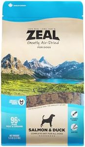 ZEAL Canada Air-Dried Salmon & Duck Recipe for Dogs - Superfood Omega-3 Rich, Dual-Protein, Grain Free, No Fillers, Complete Nutrition (Salmon & Duck, 5.5 lb)