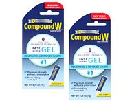 Compound W Wart Remover Fast-Acting Gel (Pack of 2)