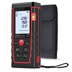 Laser Range Finder/Distance Measuring Meter Tape (Black; 164 Feet/40 m)