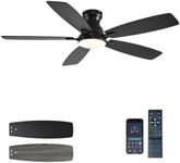 JSAITEE Ceiling Fans with Lights, 5