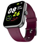 Noise Pulse 2 Max 1.85" Display, Bluetooth Calling Smart Watch, 10 Days Battery, 550 NITS Brightness, Smart DND, 100 Sports Modes, Smartwatch for Men and Women (Deep Wine)