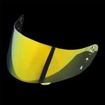 ICON IC04 Airframe Pro Airmada Airform Motorcycle Helmet Shield Uv Protection Motorcycle Visor Lens Helmets Accessories (Gold)