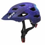 SIFVO Kids Bike Helmet for Boys and Girls 5-14, Multi-Sport Safe and Comfortable With Removable Visor (50-57cm)