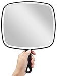 OMIRO Hand Mirror, Extra Large Blac