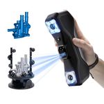 Revopoint MetroX Pro 3D Scanner for 3D Printing, 30+15 Industrial Blue Laser Handheld Scanner, Up to 0.01mm Precision, Real-time Preview Operation, 4 Scanning Modes, Full Color, ADVANCED
