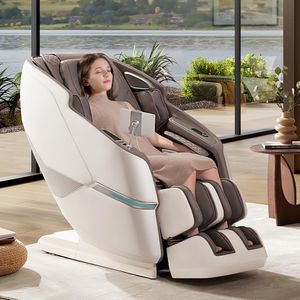 ROTAI 4D Massage Chair – Full Body Recliner, Beige