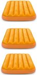 INTEX 66803EP Cozy Kidz Inflatable Airbed: Fiber-Tech – Velvety Soft Surface – Carry Bag Included – Color May Vary – 34.5" x 62" x 7", 3 Pack