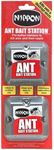 Nippon Ant Bait Stations | 2pk Indoor & Outdoor Ant Killer Traps | Destroys Ants & Nests Fast | Powerful Colony Control | For Kitchen, Garden, Home | No Mess | Easy to Use