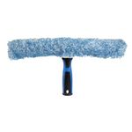 Unger Professional Connect and Clean 14" Window Scrubber Washer for Glass Cleaning, Commercial and Residential Washing, Multipurpose Tool, Gentle on Windows, Reusable Microfiber Sleeve