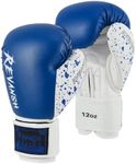 Revansh Avenger Boxing Gloves, Training & Sparring Gloves for Men & Women, Hook & Loop Wrist Support, Multi-Layer Foam Padding, Ventilated Palm, Heavy Bag, Kickboxing, Muay Thai & Fitness Training