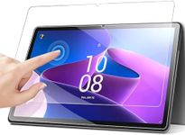 YOUTH MOBI SPCORE Tablet Tempered Glass Screen Protector for Motorola Moto Tab G62 Tablet - (Transparent) Pack of 1