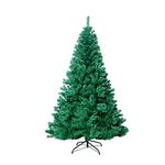 VEYLIN 7ft Artificial Christmas Tree with Metal Stand 1600 Spikes