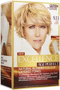L'Oréal Paris Excellence Age Perfect Permananent Hair Colour - 9.13 Light Crème Blonde (Natural Blended Colour)