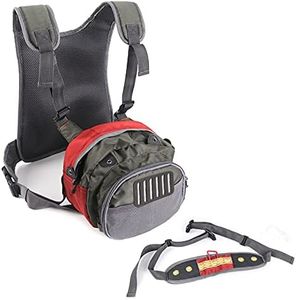 Maxcatch Fly Fishing Vest Pack (Fishing Vest/Fishing Sling Pack/Fishing Backpack) (Fly Fishing Chest Pack KAH)