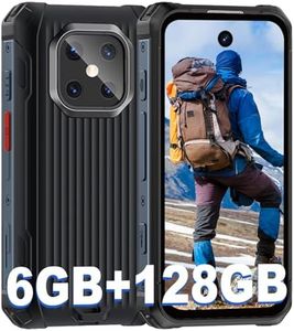 BLKE Rugged Smartphone,4G Mini Rugged Phone with 3.88" HD Screen,3000mAh Battery,IP68 Waterproof,Android 12,Dual Sim,Unlocked Mobile Phones,Small Phone with Camping Light/GPS/Face ID/OTG