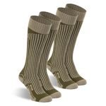 M-Tac Military Mid Calf Boot Socks 2 Pack - Wick Dry Men Coolmax RibTop Nylon Army Combat Socks (OCP, M)
