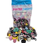 Posted Sweets 700g LIQUORICE BAG OF PICK & MIX SWEETS - Large Classic Retro Soft & Chewy Candy Selection Pick n Mix - Gift Bag - Perfect Movie Night Hamper, Treats for Kids, Adults, Birthday Gifts