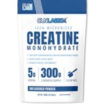 Creatine Monohydrate Powder - 300g (60 x 5g Servings) | 200 Mesh Fine Grade Powder, Pure & Mixes Easily | Includes Scoop | Unflavoured | Made in The UK by CLN Labs