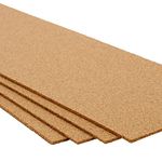 HIGH Density Cork Rolls - 915mm X 305 mm - 3 mm Thick - 4 Rolls