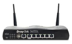 DrayTek Vigor 2927ac Dual-WAN Gigabit Ethernet Load Balancing WiFi Router, Wireless AC 1300, Firewall, VPN, 5 Gigabit RJ-45 LAN Ports