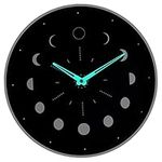 Yardenfun Luminous Wall Clock Moon 