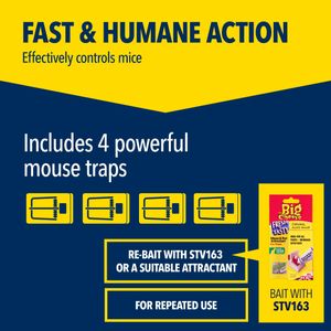 Big Cheese Ultra Power Mouse Trap – High-Strength Rodent Control