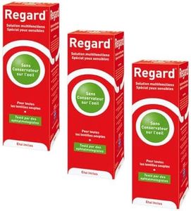 Regard Solutions Multifonctions + 3 Etuis A Lentilles 3x355ml Horus Pharma
