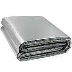 Bubble Foil Insulation, 16 In X 10 Ft Reflective Insulation, Foam Core Radiant Barrier, Summer Window Insulation, Portable Ac Insulation, PVC Pipe Insulation, Garage Door Insulation Panels