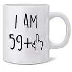 Funny 60th Birthday Gift for Women Men Cup 1963 Dad Mom Turning 60 Year Old Birthday Gifts for Her Him Gag Gift for Brother Sister Aunt Uncle Great Anniversary Xmas Gift for Mom Dad Husband Wfe Coffee Mug 11oz