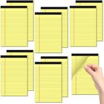 Small Legal Pads 5x8 Yellow 10 Pack