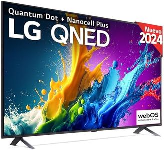 LG 50QNED80T6A 50", 4K QNED, Smart TV, HDR10, WebOS24, Serie 80, Procesador Potente e Inteligente, Dolby Digital Plus, Alexa/Google Assistant, Negro