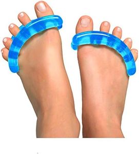 YogaToes® Women’s Gel Toe Stretcher & Spreader (Extra Small, Shoe Size 5-7, Sapphire Blue). Reduce Foot Pain, Ensure Your Feet Look & Feel Great.