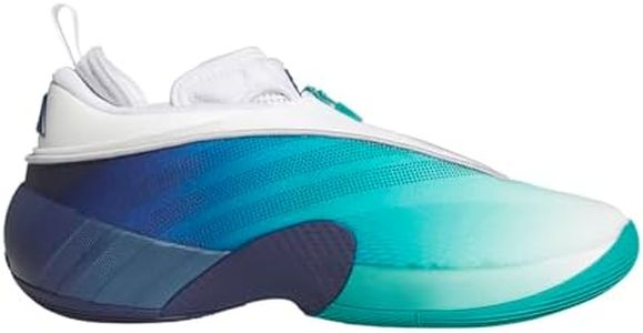 adidas Mens D.O.N. Issue 7 Basketball Sneakers Shoes - Black, Pink, Pure Teal/White/Dark Blue, 11.5 Women/10.5 Men