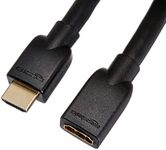 AmazonBasics High-Speed Male to Female HDMI Extension Cable - 4.5m