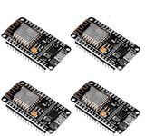 ACEIRMC 4PCS ESP8266 NodeMCU LUA CP2102 ESP-12E Internet WiFi Development Board Open Source Serial Wireless Module Internet for Arduino IDE Micropython