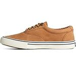 Sperry Mens Striper Storm Cvo Leather Sneaker, Tan Nubuck, 10.5 US