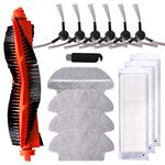 Keepow 15 Piece Accessories for Xiaomi Mi Robot Vacuum Mop Pro Robot Robot Vacuum Cleaner Replacement Parts