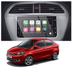 LF Hydrophobic Tata Tiago | Tata Tigor Car Accessories Navigation System Or Music System (Stereo) Touch Screen Guard 7Inch (Company Fitted) - Clear