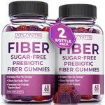 Sugar Free Prebiotic Fiber Gummies for Adults - Fiber Supplement Formulated with 5G Fiber & 5.4G Prebiotic Digestive Blend. Supports Gut Health & Promotes Healthy Digestion - 2-Pack (120 Gummies)