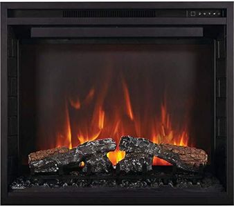 Napoleon Element 36 Inch Built-in Electric Fireplace - Black, NEFB36H-BS