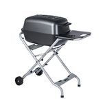 PK Grills Charcoal BBQ Smoker Combo Portable Aluminum Outdoor Cooking Barbecue Camping, Tailgating, Park Grilling, GSB-X Original PKTX, Graphite, Medium, Black