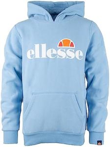 Ellesse Junior Boy's Jero Hoody, Light Blue, 8-9 Years