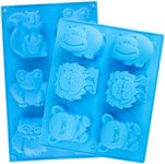 Beasea Animal Soap Molds, 2 Pack La