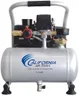 California Air Tools CAT-1P1060S Light & Quiet Portable Air Compressor, Lightweight, Ultra Quiet, Oil-Free, 1 Gallon Steel Tank, .6 HP, 56 dBA Noise Level, Silver