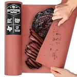 DIY Crew Butcher Paper Roll - Best Natural Fibers with Highest Grade On Market - Extra Long 18'' x 200' - Best Value for Your Money - Special Structure for Superior Blood Oil and Water Holdout