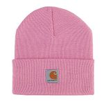 Carhartt Girl's Acrylic Watch Cold Weather Hat, Rosebloom, 8-14 Years UK