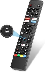 Gvirtue RM-C3250 RMC3250 Voice Remote Control for JVC Smart 4K UHD Ultra HD HDR LED LCD TV with Netflix, Youtube, Prime Video and Google Play Buttons LT-32CA690 LT-32CA790 LT-40CA790,No Setup Required