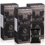 3 Boxes ORGANO Premium Black Coffee, 100% Certified Ganoderma Lucidum (90 Sachets)