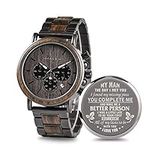 2win Personalized Wooden Watch Engr