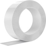 16.4FT x 1.18 inch EVA Single-Sided Adhesive Foam Tape,Single-Sided Sealing Strip Foam Pad Sponge Tape Window Weatherproof,Self-Adhesive EVA Insulation Sealing Tape for Door Window Weatherstrip(White)